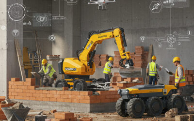 Automação e Robótica no Canteiro de Obras: O Futuro Chegou!