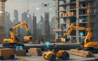 Construção 4.0: Como o BIM e a IA Estão Criando Canteiros de Obras Inteligentes